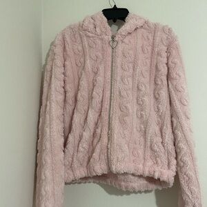 Cozy Pink Fleece Jacket